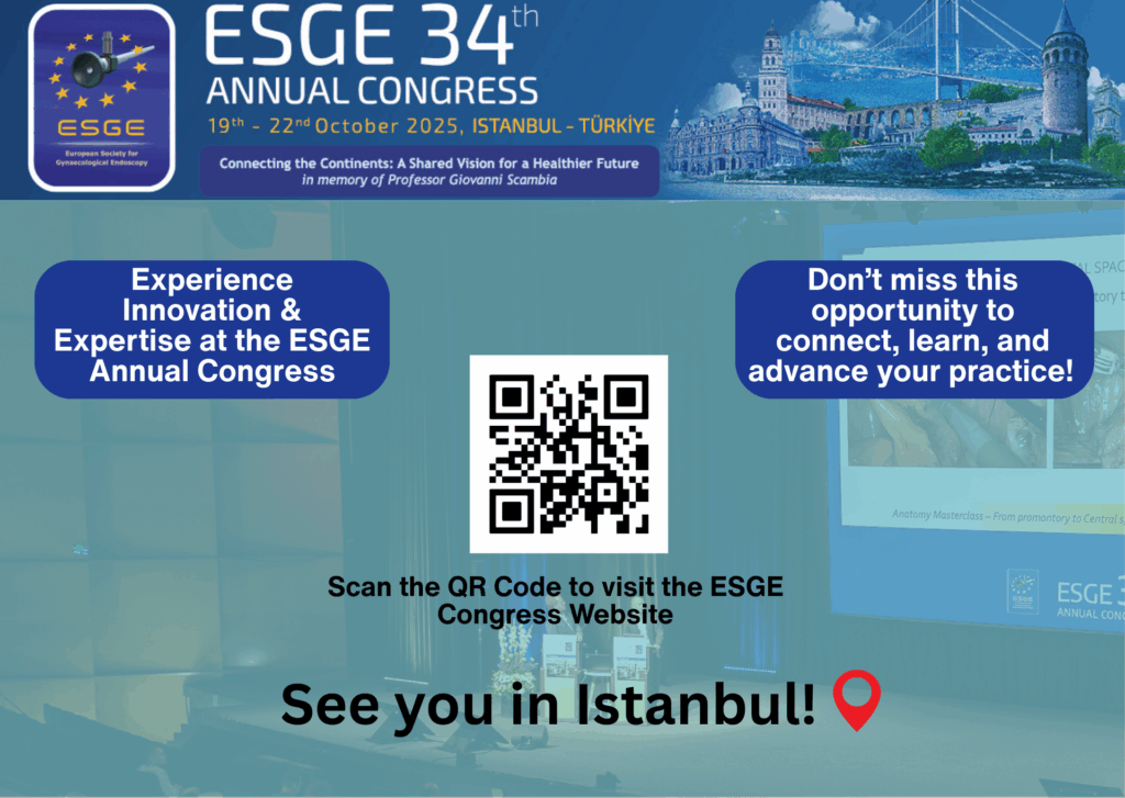QR Code for ESGE Congress Website